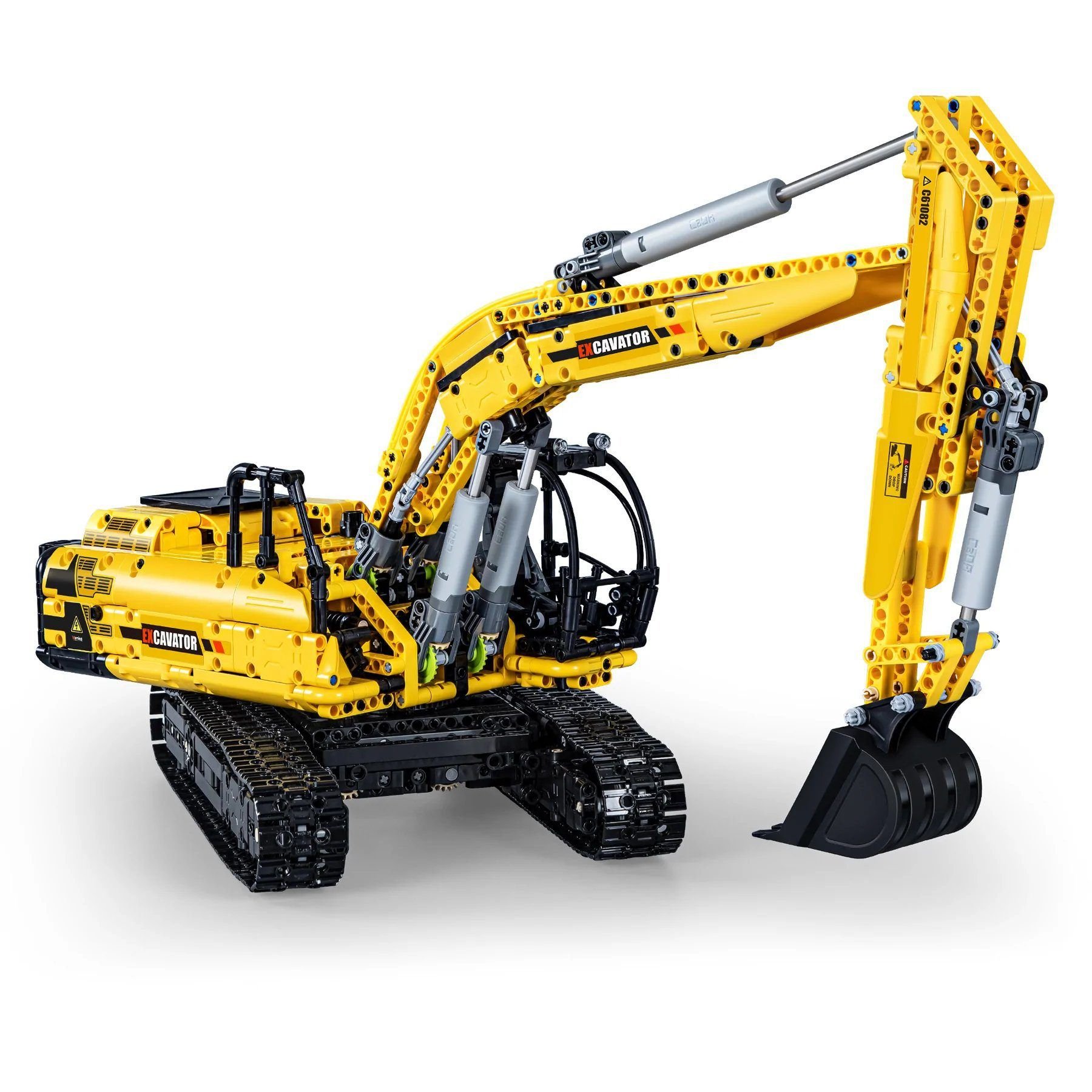  Mô Hình Nhựa 3D Lắp Ráp CaDA Master Xe Máy Xúc (1702 mảnh, Excavator Vehicle) C61082 - LG0012 