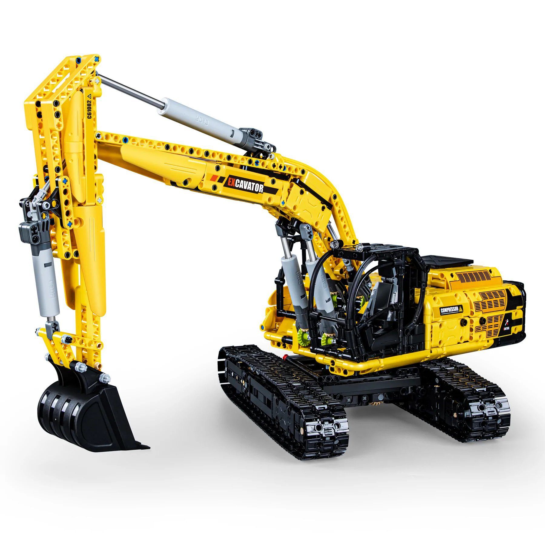  Mô Hình Nhựa 3D Lắp Ráp CaDA Master Xe Máy Xúc (1702 mảnh, Excavator Vehicle) C61082 - LG0012 