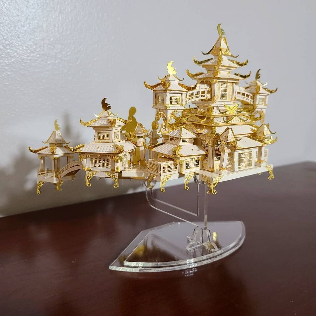  Mô Hình Kim Loại 3D Lắp Ráp Piececool Quảng Hàn Cung (The Moon Palace) HP143-WGK - MP836 