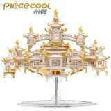  Mô Hình Kim Loại 3D Lắp Ráp Piececool Quảng Hàn Cung (429 mảnh, The Moon Palace) HP143-WGK - MP836 