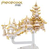  Mô Hình Kim Loại 3D Lắp Ráp Piececool Quảng Hàn Cung (The Moon Palace) HP143-WGK - MP836 