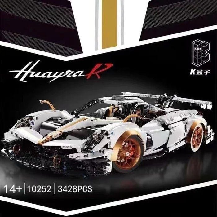  Mô Hình Nhựa 3D Lắp Ráp Kbox Siêu Xe Đua Pagani Huayrar R 10252 (3428 mảnh) 1:8 – LG0040 