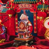  Mô Hình Kim Loại 3D Lắp Ráp MU Hoa Đăng Thuỵ Thố (80 mảnh, Blessed Rabbit Latern) YM-N124-A - MP1041 