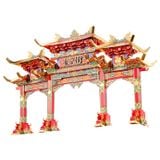  Mô Hình Kim Loại 3D Lắp Ráp Piececool Cổng Chào Trường An (277 mảnh, Changan Arc Way) HP147-GRN - MP876 