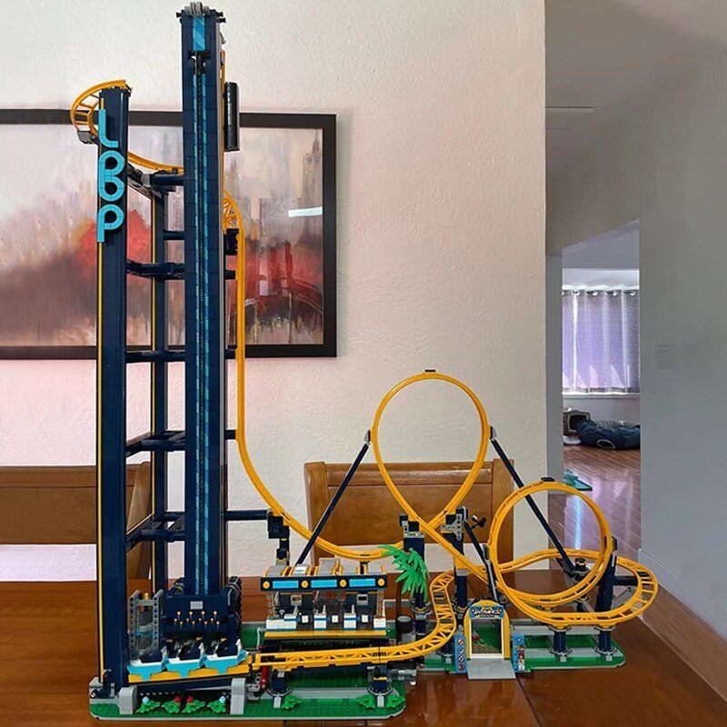  Mô Hình Nhựa 3D Lắp Ráp OEM Tàu Lượn Siêu Tốc Loop Coaster (3756 mảnh, Roller Coaster) 13003- LG0139 