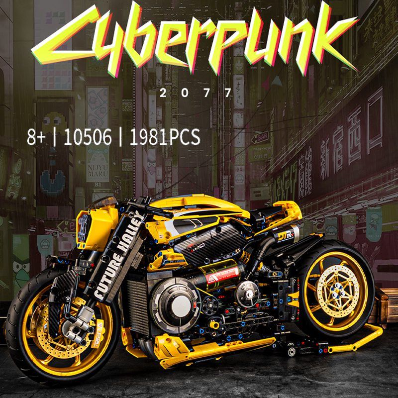  Mô Hình Nhựa 3D Lắp Ráp Kbox Siêu Xe Mô Tô Harley Davis 2077 10506 (1981 mảnh) 1:5 – LG0042 