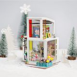  Mô Hình Gỗ 3D Lắp Ráp ROBOTIME DIY Dollhouse Nhà Tí Hon (164 mảnh, Teddy Time Studio) TD01W – WP101 