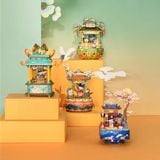  Mô Hình Gỗ 3D Lắp Ráp ROBOTIME Rolife Hộp Nhạc Dư Quân Hô (275 mảnh, Yu Jun Xi) AMU03 - WP201 