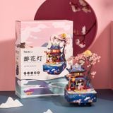  Mô Hình Gỗ 3D Lắp Ráp ROBOTIME Rolife Hộp Nhạc Tiệm Mì Tây Thi (275 mảnh, Xizi Noodles) AMU02 - WP199 