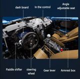  Mô Hình Nhựa 3D Lắp Ráp CaDA Master Siêu Xe Lamborghini Centenario Bull Roadster 1:8 (3842 mảnh) C61041 - LG0009 