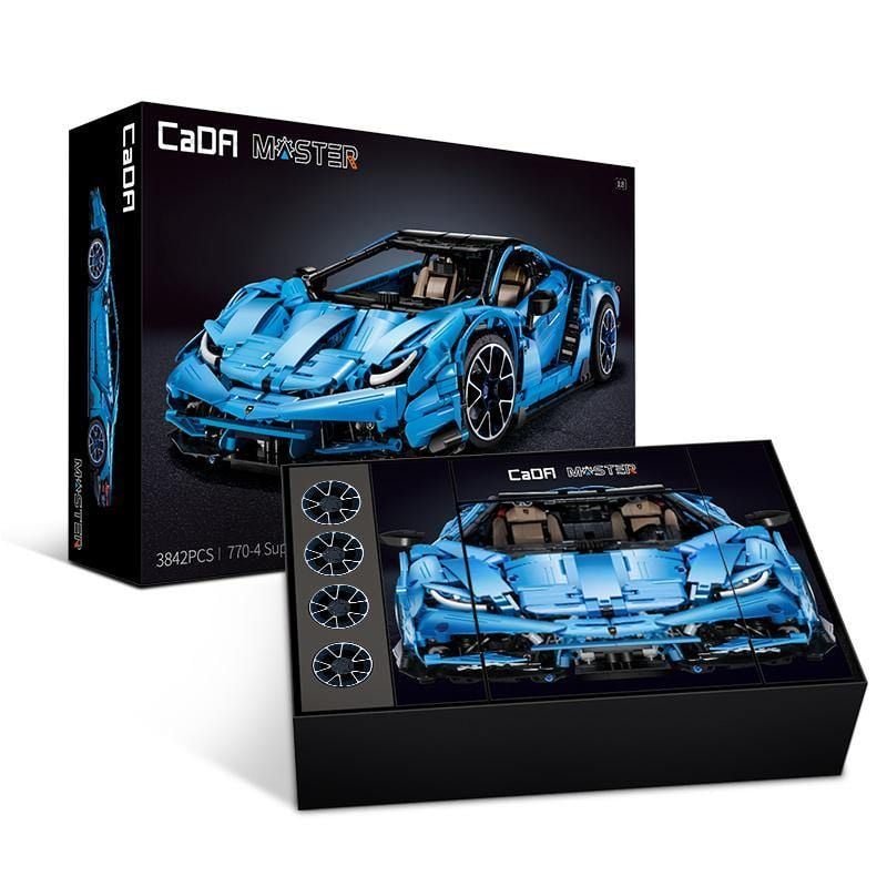  Mô Hình Nhựa 3D Lắp Ráp CaDA Master Siêu Xe Lamborghini Centenario Bull Roadster C61041 (3842 mảnh) 1:8 - LG0009 