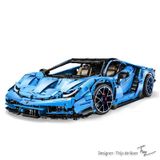  Mô Hình Nhựa 3D Lắp Ráp CaDA Master Siêu Xe Lamborghini Centenario Bull Roadster C61041 (3842 mảnh) 1:8 - LG0009 