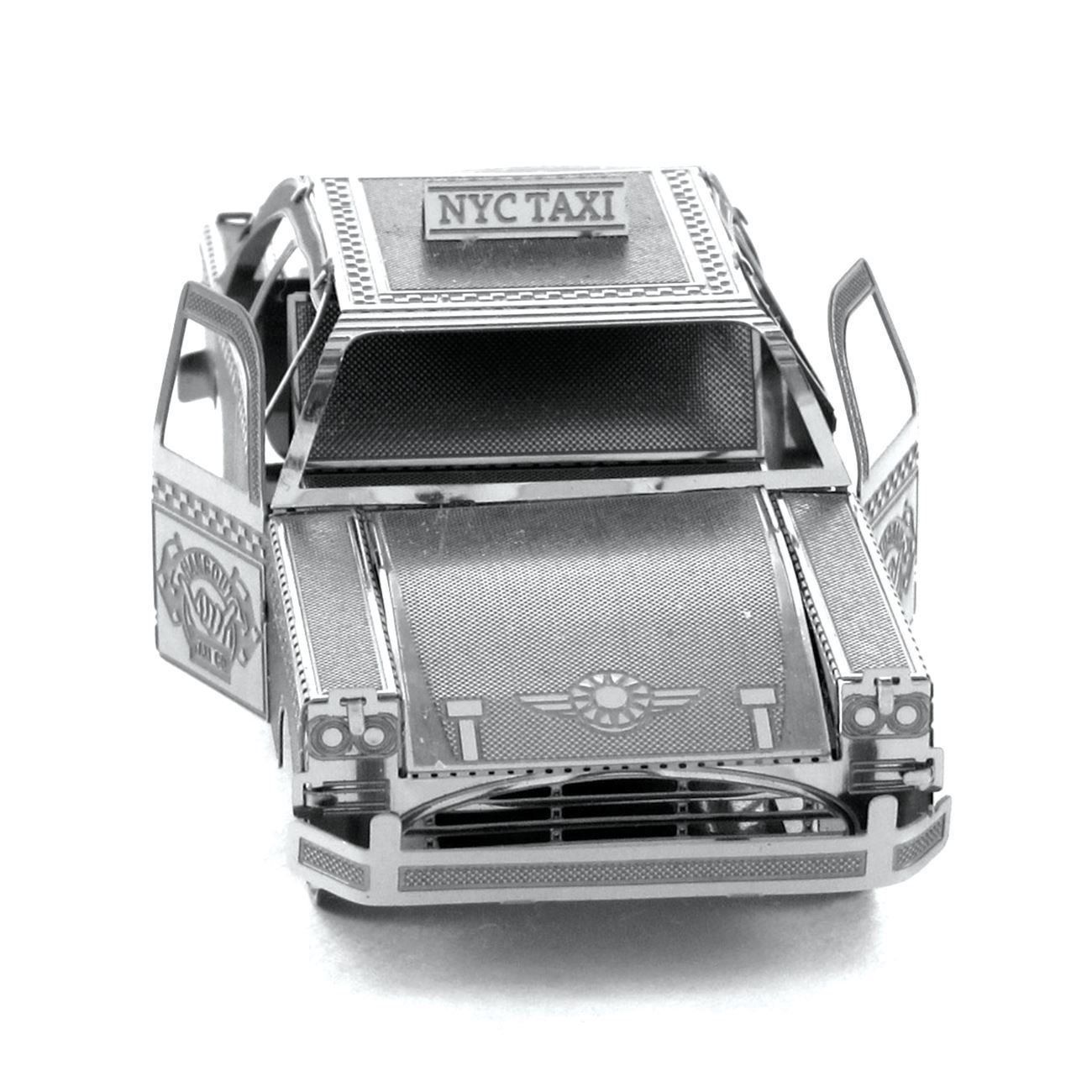  Mô Hình Kim Loại 3D Lắp Ráp Metal Head Xe Taxi New York (20 mảnh, Checker Cab) - MP1269 