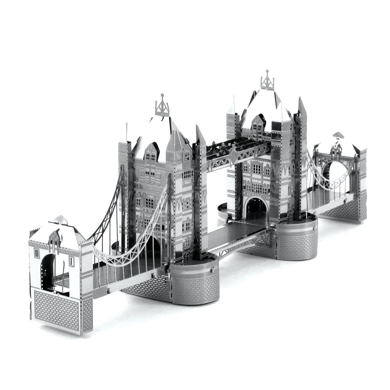  Mô Hình Kim Loại Lắp Ráp 3D Metal Mosaic Cầu Tháp Luân Đôn (35 mảnh) – MP844 