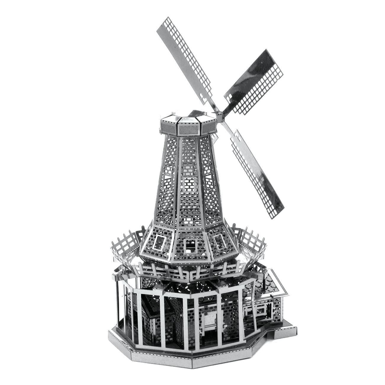 Mô Hình Kim Loại Lắp Ráp 3D Metal Mosaic Cối Xay Gió (20 mảnh, Windmill) – MP960 