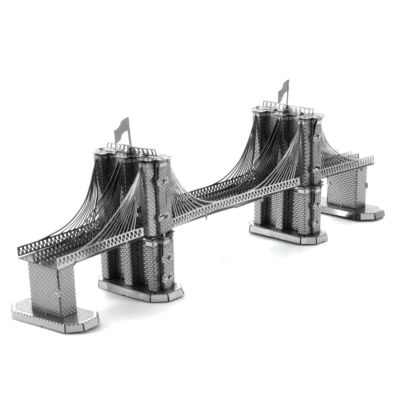  Mô Hình Kim Loại Lắp Ráp 3D Metal Mosaic Cầu Brooklyn (35 mảnh) – MP893 