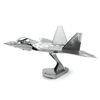  Mô Hình Kim Loại Lắp Ráp 3D Metal Mosaic Phản lực F22 Raptor (12 mảnh) – MP848 