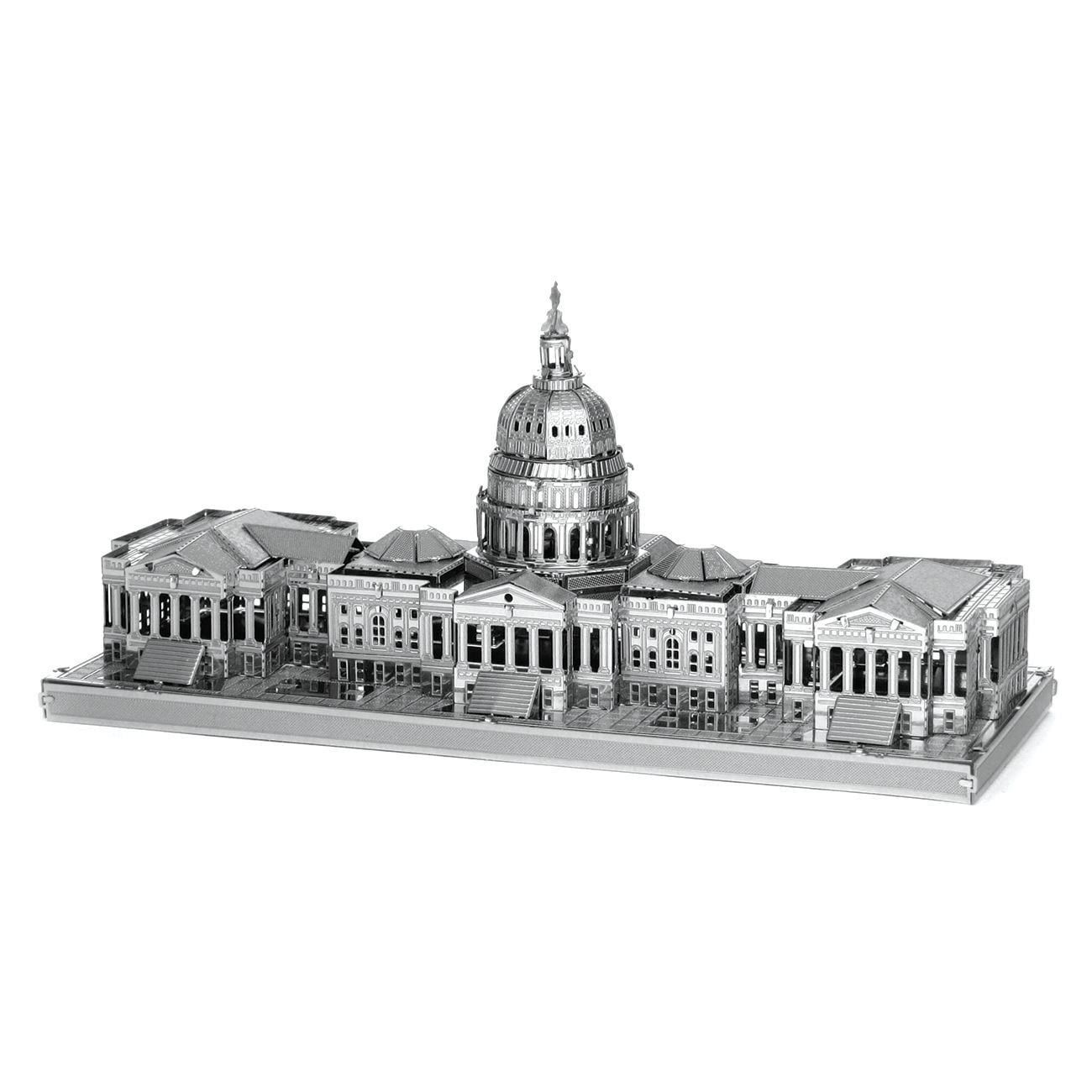  Mô Hình Kim Loại Lắp Ráp 3D Metal Mosaic Tòa Nhà Quốc Hội Mỹ (35 mảnh, US Capitol) – MP841 