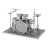  Mô Hình Kim Loại Lắp Ráp 3D Metal Mosaic Bộ Trống Drum Set – MP707 