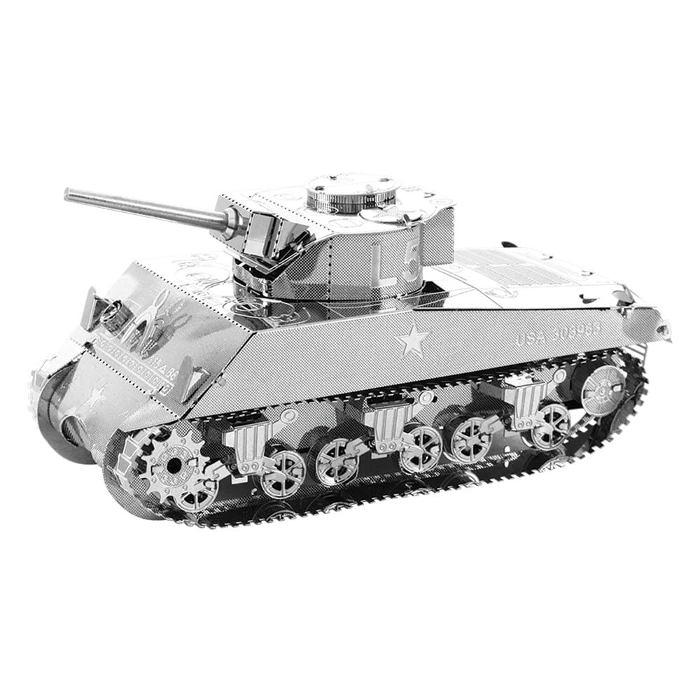  Mô Hình Kim Loại Lắp Ráp 3D Metal Mosaic Xe Tăng M4 Sherman (30 mảnh) - MP880 