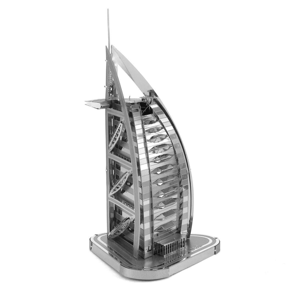  Mô Hình Kim Loại Lắp Ráp 3D Piececool Burj Al Arab (32 mảnh) HP001-S  – MP378 