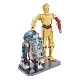  Mô Hình Kim Loại Lắp Ráp 3D Metal Earth C-3PO & R2-D2 – MP577 