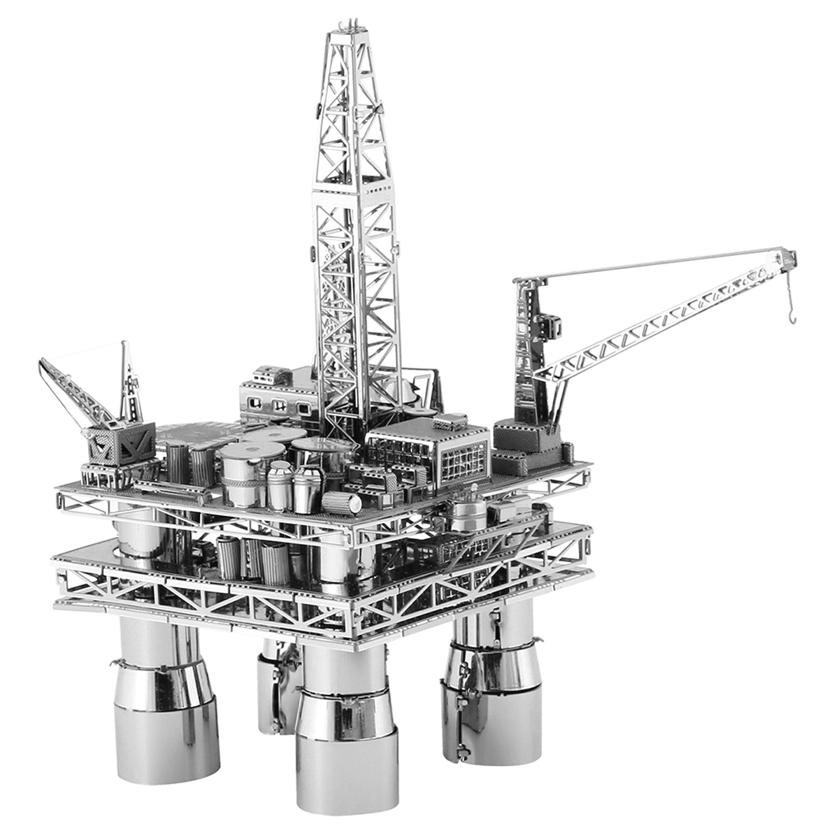  Mô Hình Kim Loại Lắp Ráp 3D Metal Earth OFFSHORE OIL RIG & OIL TANKER GIFT SET – MP560 