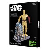  Mô Hình Kim Loại Lắp Ráp 3D Metal Earth C-3PO & R2-D2 – MP577 