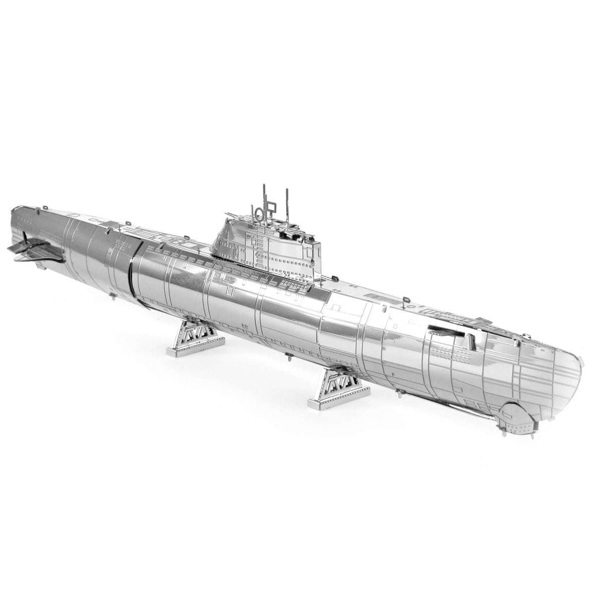  Mô Hình Kim Loại Lắp Ráp 3D Metal Head Đoàn Tàu Ngầm (99 mảnh, German U-Boat XXI) – MP1000 