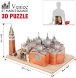  Mô Hình Giấy 3D Lắp Ráp CubicFun National Geographic Quảng Trường San Marco tại Venic (107 mảnh, St. Mark's Square) DS0980h - PP068 