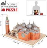  Mô Hình Giấy 3D Lắp Ráp CubicFun National Geographic Quảng Trường San Marco tại Venic DS0980h (107 mảnh, St. Mark's Square) - PP068 