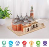  Mô Hình Giấy 3D Lắp Ráp CubicFun National Geographic Quảng Trường San Marco tại Venic DS0980h (107 mảnh, St. Mark's Square) - PP068 