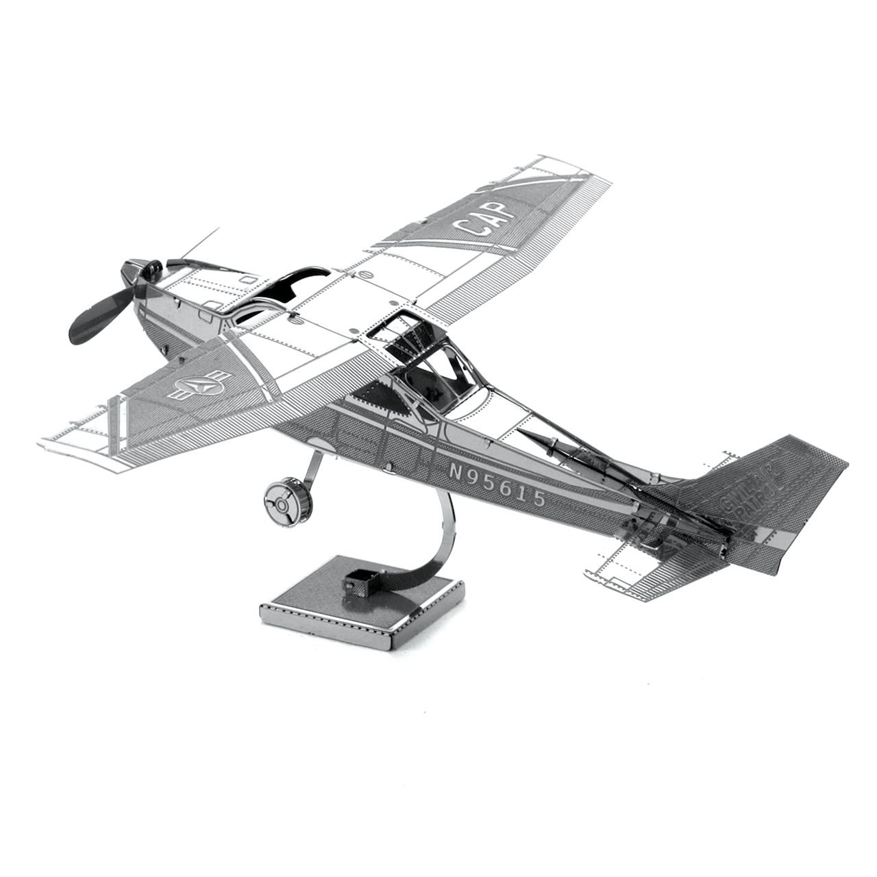  Mô Hình Kim Loại Lắp Ráp 3D Metal Head Máy Bay Cessna 172 (21 mảnh, Plane) – MP1162 