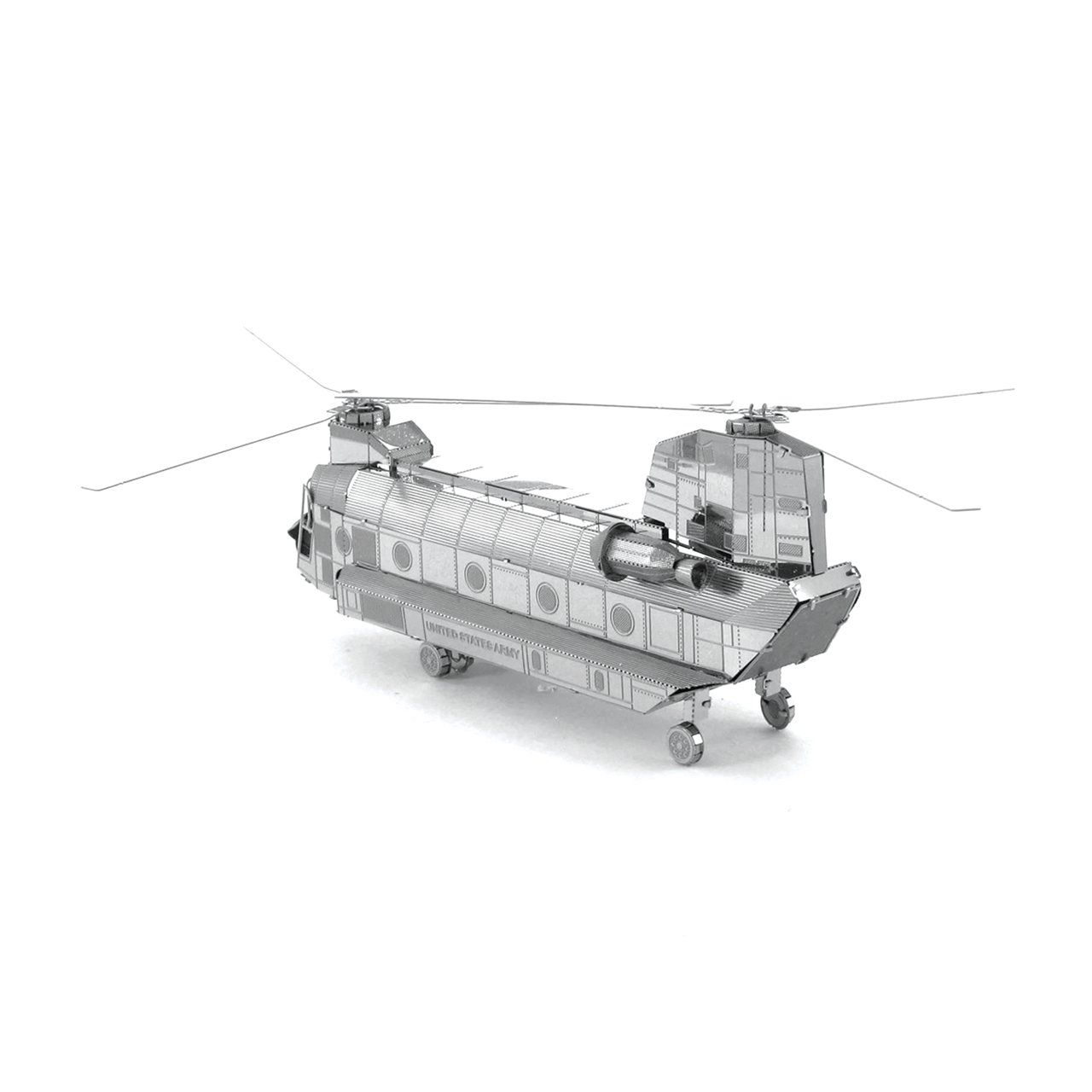  Mô Hình Kim Loại Lắp Ráp 3D Metal Head Trực Thăng CH-47 (61 mảnh, Chinook) – MP416 