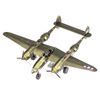  Mô Hình Kim Loại 3D Lắp Ráp Metal Head Máy Bay Tiêm Kích (73 mảnh, Lockheed P-38 Lightning) 3D-B042-C - MP1143 