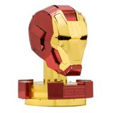  Mô Hình Kim Loại Lắp Ráp 3D Metal Head Marvel Nón Iron Man (50 mảnh) – MP212 