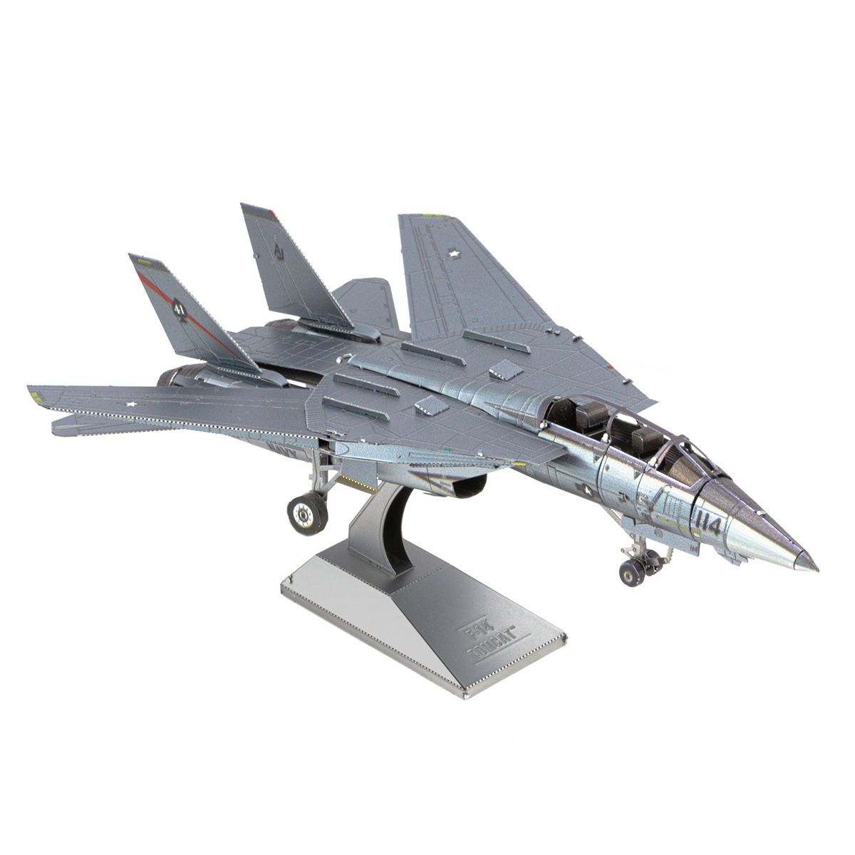  Mô Hình Kim Loại 3D Lắp Ráp Metal Head Máy Bay Siêu Thanh (76 mảnh, Grumman F-14 Tomcat) 3D-S092-C - MP1144 