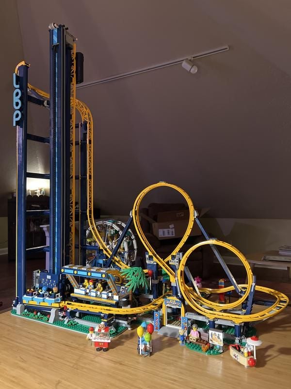  Mô Hình Nhựa 3D Lắp Ráp OEM Tàu Lượn Siêu Tốc Loop Coaster (3756 mảnh, Roller Coaster) 13003- LG0139 