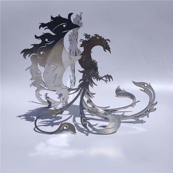  Mô Hình Kim Loại Lắp Ráp 3D Steel Warcraft Chu Tước (25 mảnh, Vermilion Bird) – SW034 