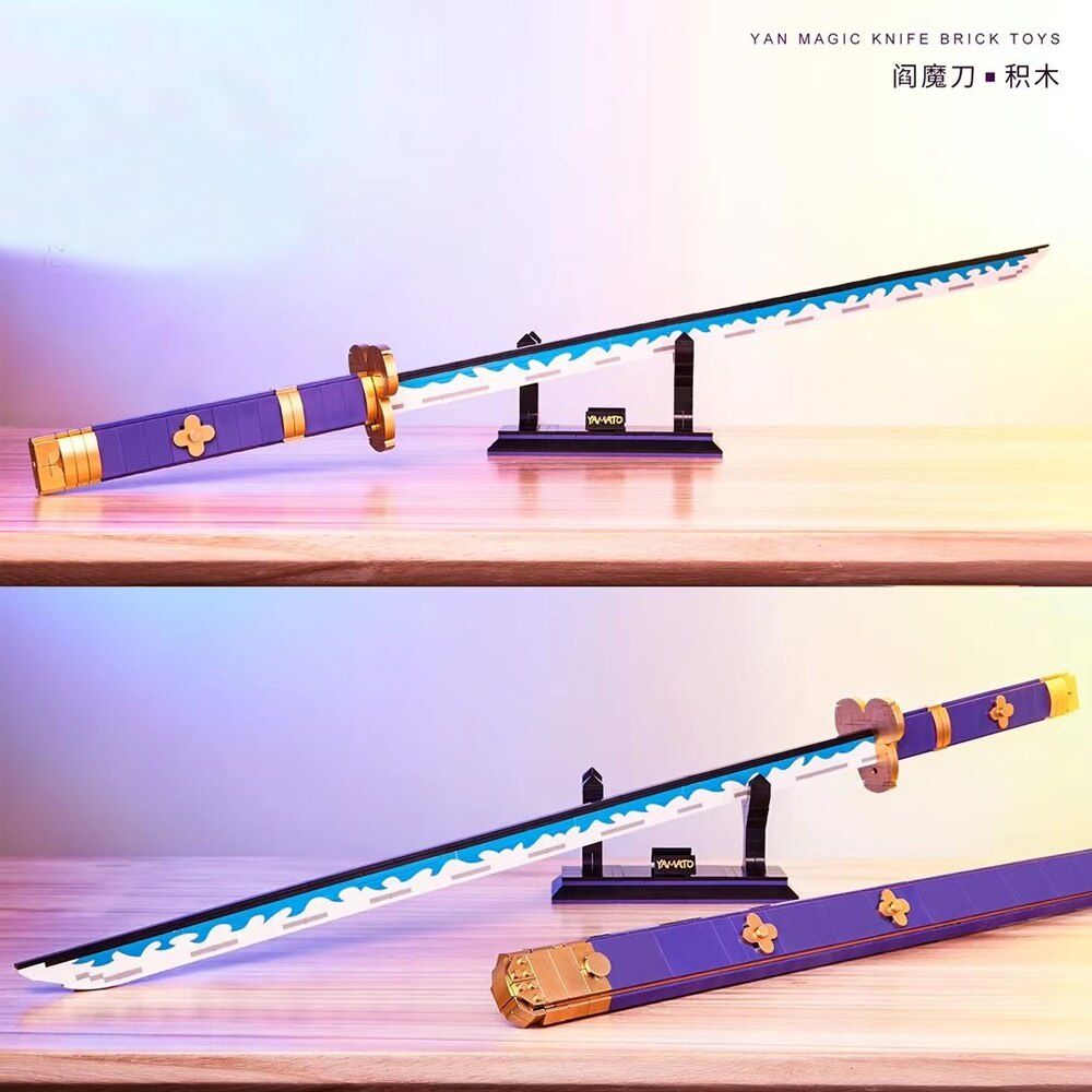  Mô Hình Nhựa 3D Lắp Ráp TEC CREATOR Thanh Kiếm Yamato Của Zoro (936 mảnh, One Piece) DK1502 - LG0164 