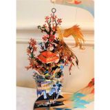  Mô Hình Kim Loại Lắp Ráp 3D MU Bách Điểu Triều Phụng (173 mảnh, Đế Mica Trong, Birds Pay Homage To The Phoenix) YM-N115 – MP934 