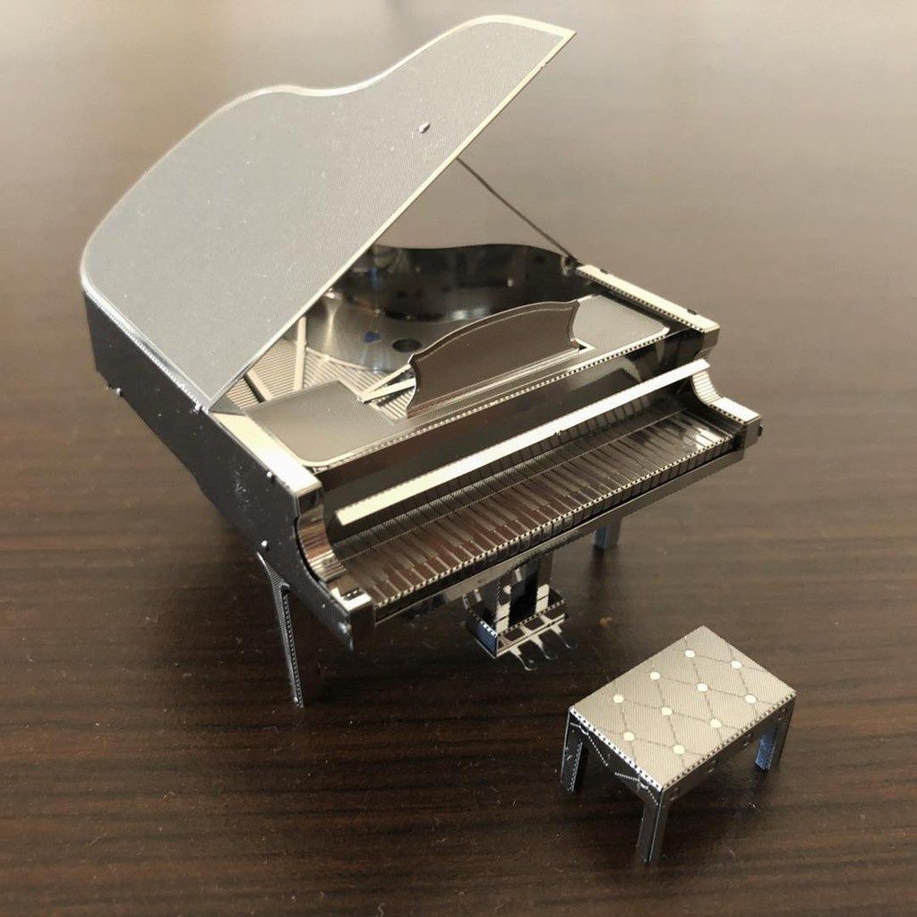  Mô Hình Kim Loại Lắp Ráp 3D Metal Mosaic Đàn Grand Piano – MP708 