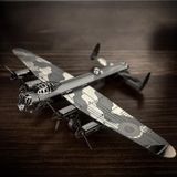  Mô Hình Kim Loại Lắp Ráp 3D Metal Mosaic Máy Bay Avro Lancaster Bomber (20 mảnh) – MP883 
