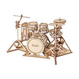  Mô Hình Gỗ 3D Lắp Ráp ROBOTIME Rolife Bộ Trống (Drum Kit) TG409 – WP218 