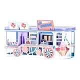  Mô Hình Kim Loại Lắp Ráp 3D Metal Works Ice Cream Shop – MP738 