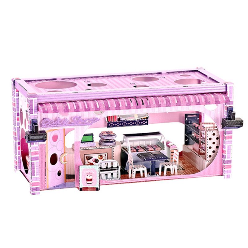  Mô Hình Kim Loại Lắp Ráp 3D Metal Works Cake Shop (35 mảnh) – MP741 