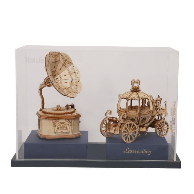  Mô Hình Gỗ 3D Lắp Ráp ROBOTIME Máy Hát Cổ Điển (122 mảnh, Gramophone) TG408 – WP060 
