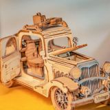  Mô Hình Gỗ 3D Lắp Ráp ROBOTIME Xe Hơi Cổ Điển (92 mảnh, Vintage Car) TG504 – WP186 