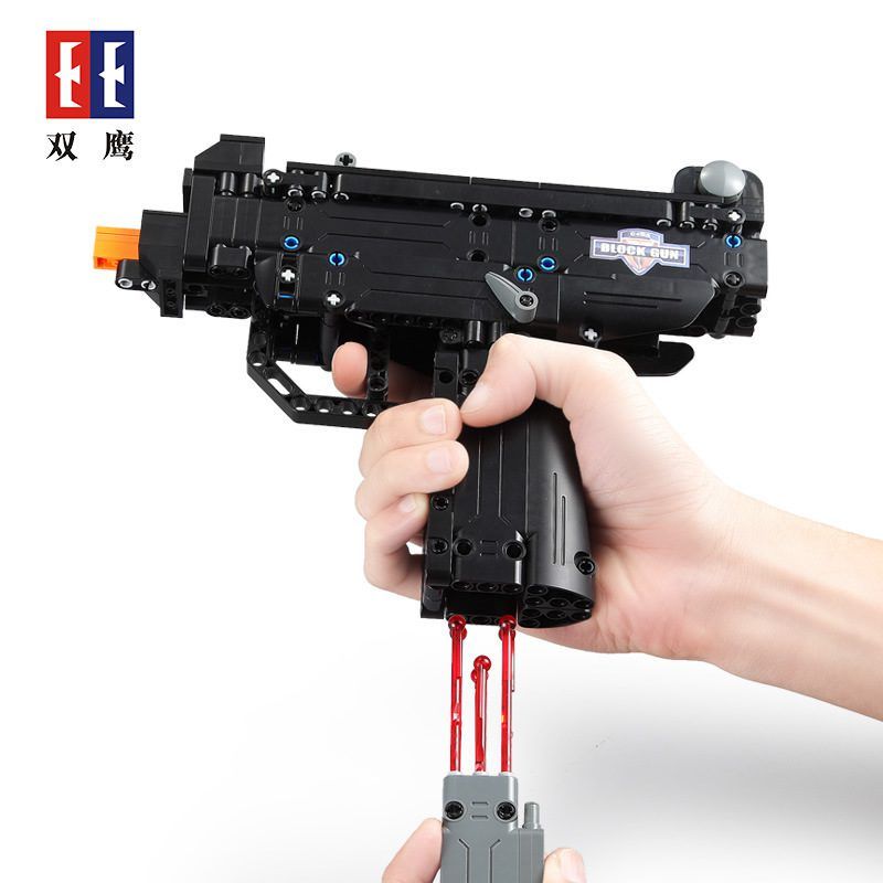  Mô Hình Nhựa 3D Lắp Ráp CaDA Súng Tiểu Liên Uzi (359 mảnh, Submachine gun) C81008 - LG0127 