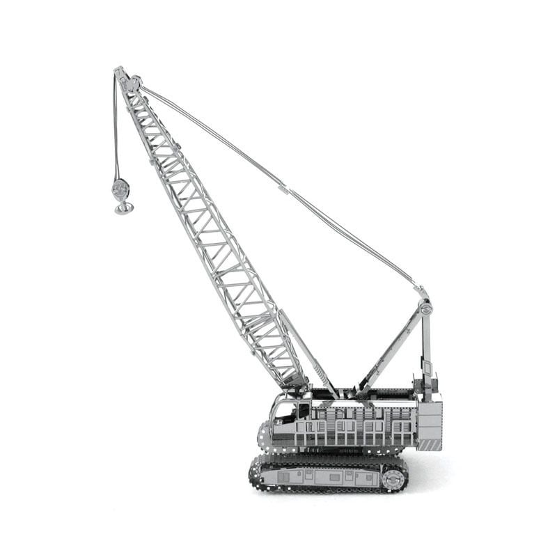  Mô Hình Kim Loại 3D Lắp Ráp Metal Head Xe Cần Cẩu Xích (48 mảnh, Crawler Crane) - MP1270 
